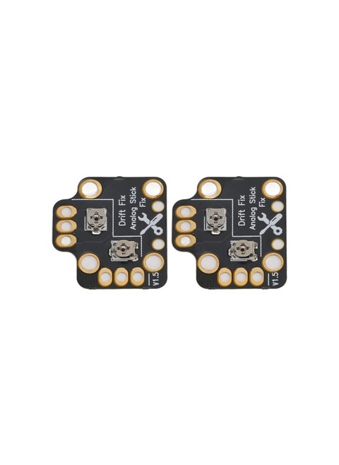 Gamepad Joystick Drift Repair Board, 2pcs Gamepad Joystick Drift Repair Board Universal 3D Analog Stick Drift Fix Mod for Game Controllers Black