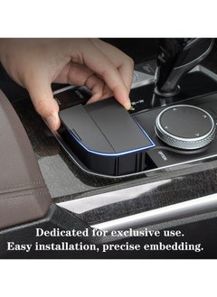 Generic Center Console Organizer for BMW, Armrest Secondary Storage Box,  Console Organizer, Console Storage Compatible with BMW X3 X4 M3 2019-2023 Car Hidden Storage Box  - Image 5