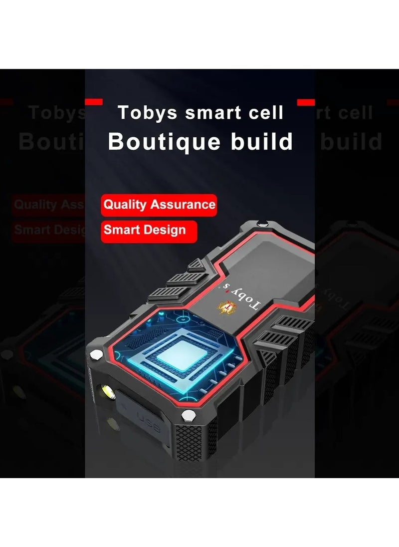 Toby's Toby's X-16 Multifunction Portable Car Jump Starter Power Bank 16000mah 12v Emergency Charger  - Image 3