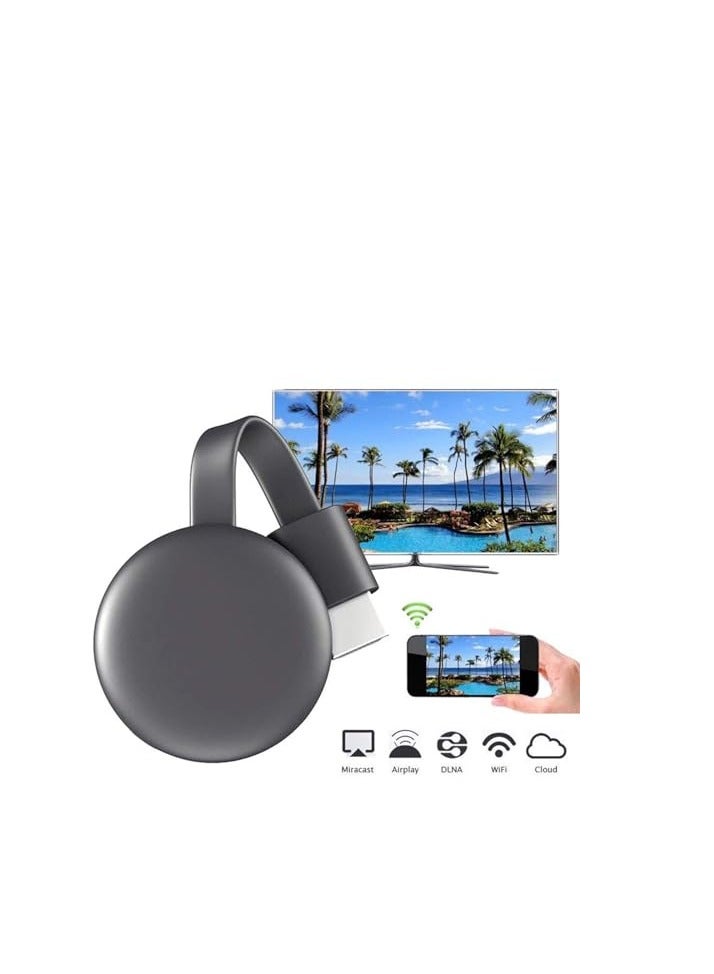 LAMAY THE WHITE SHOP Streaming Device with Cable - Stream Shows, Music, Photos, and Sports from Your Phone to Your TV (black) - Image 2