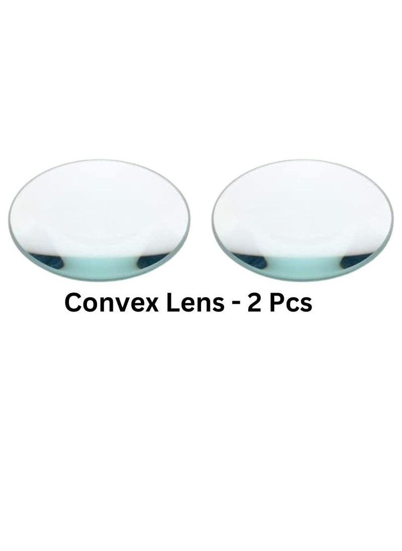 SBT INSTRUMENTS SBT Instruments 2 Pc Convex Lense 75 mm Diameter Focal10 cm for AutoFocus Projectors DIY Science Experiments etc  - Image 4