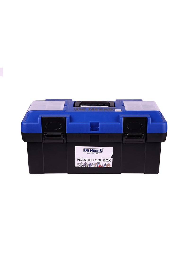 VTH WITH TAGLINE ABSOLUTE TOOLING SOLUTIONS PlasticToolBoxWithOrganizer PTB017 200 200 425mm  - Image 2