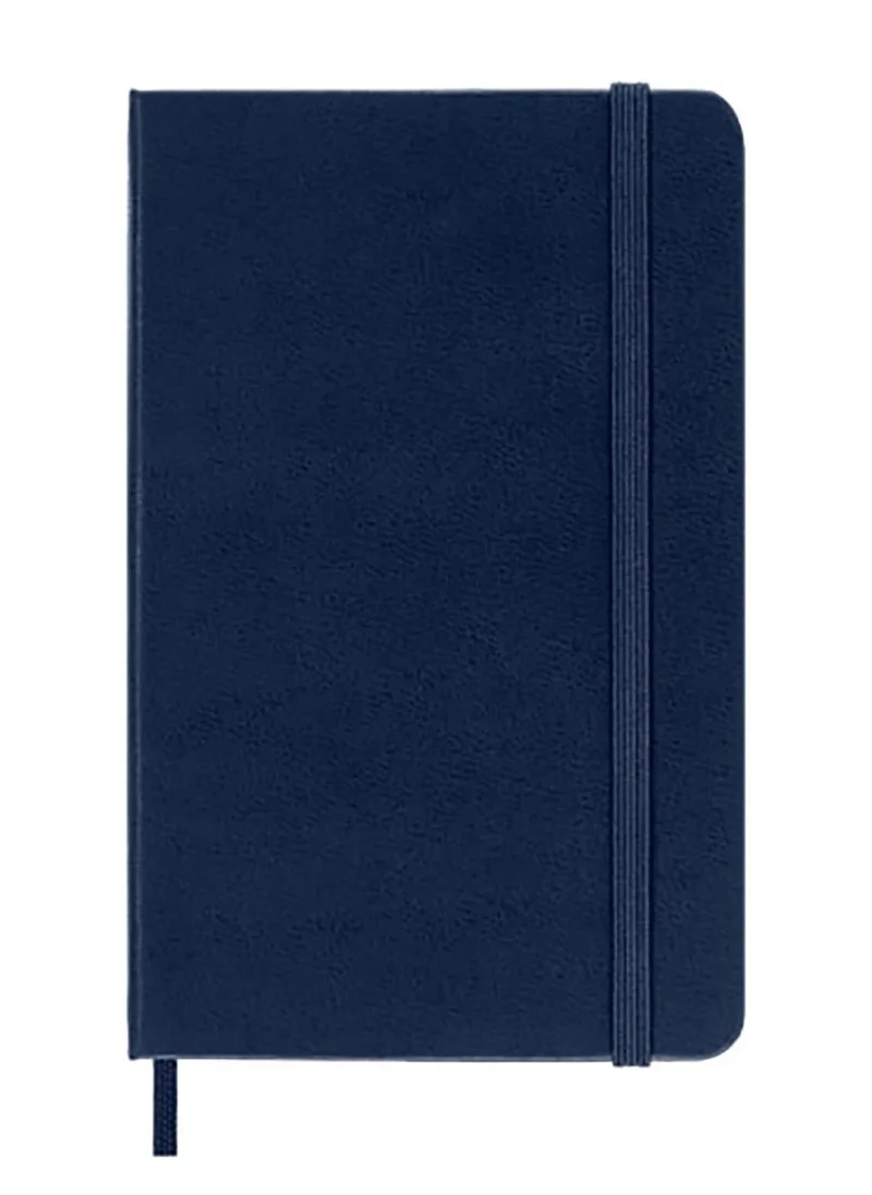 MOLESKINE Blue Solid Notebook Elastic Closure