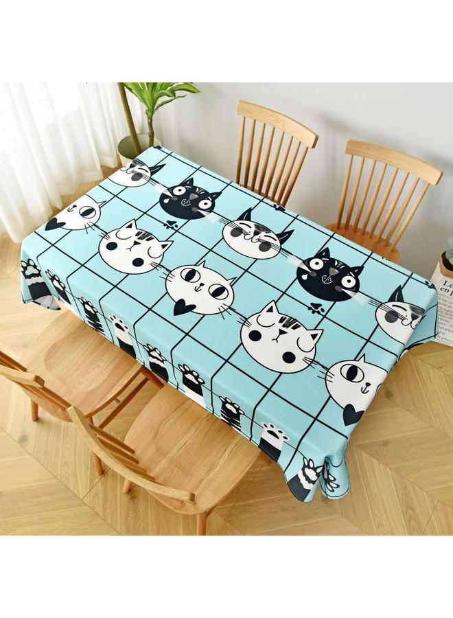 الأزرق جي دبليو مفرش المائدة الأحمر للعام الجديد خفيف وفاخر ، طاولة طعام عيد الميلاد ، مفرش المائدة الفرنسي ، جو مفارش المائدة ، زفاف عيد الميلاد - Image 5