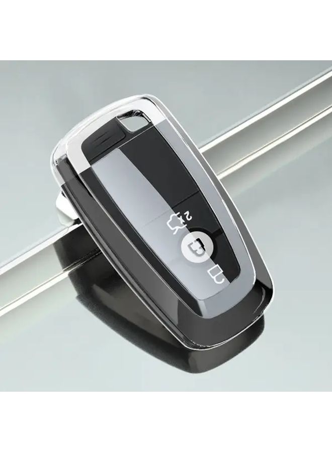 Transparent TPU Car Smart Key Cover Fit Ford Fusion Explorer Escape F150 F250 F350 F450 F550 - Image 4