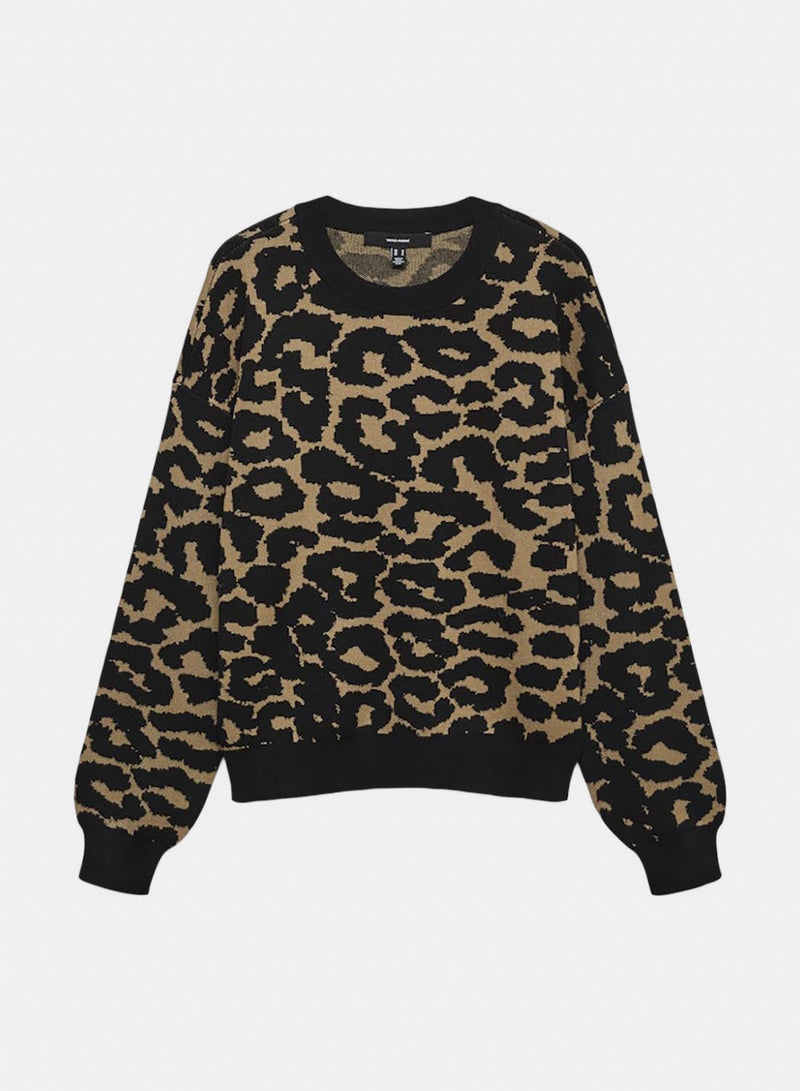VERO MODA Vmsiljeanimal Ls O-Nck Pullover Ga Noos - Image 1