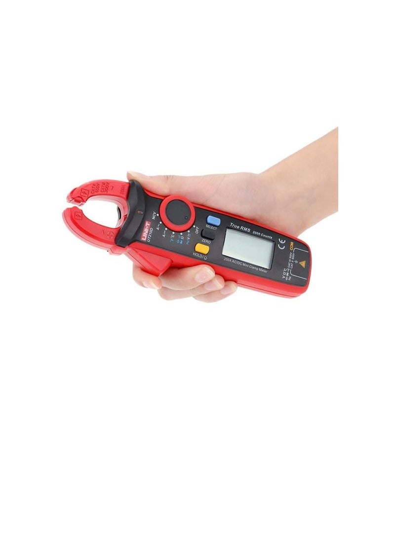 UNI-T - UNI-T UT210D Digital Mini Clamp Meter Multimeters AC/DC Current Voltage Meter Temperature Measure Multitester - Image 1