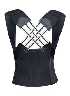 XiuWoo Adjustable Posture Correction Back Support Belt Back Support Brace and Posture Correction Belt Breathable Material Relieve Pain Stress and Fatigue Adjust to Body Shape  - Image 1