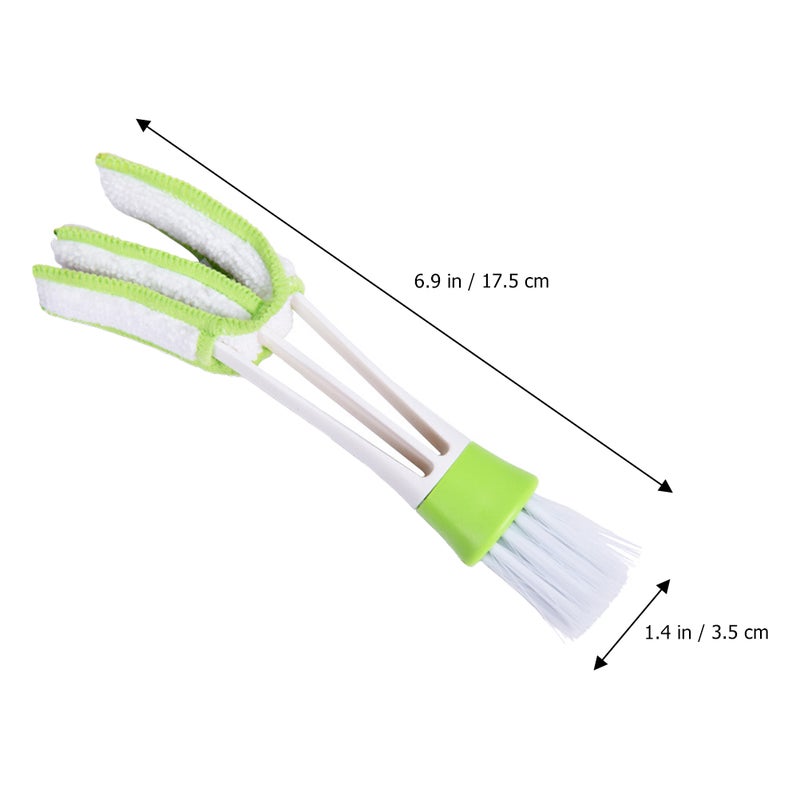 Car Air Vent Brush, Double-Ended Cleaning Tool for Automotive Details and Interior Spaces - Image 2