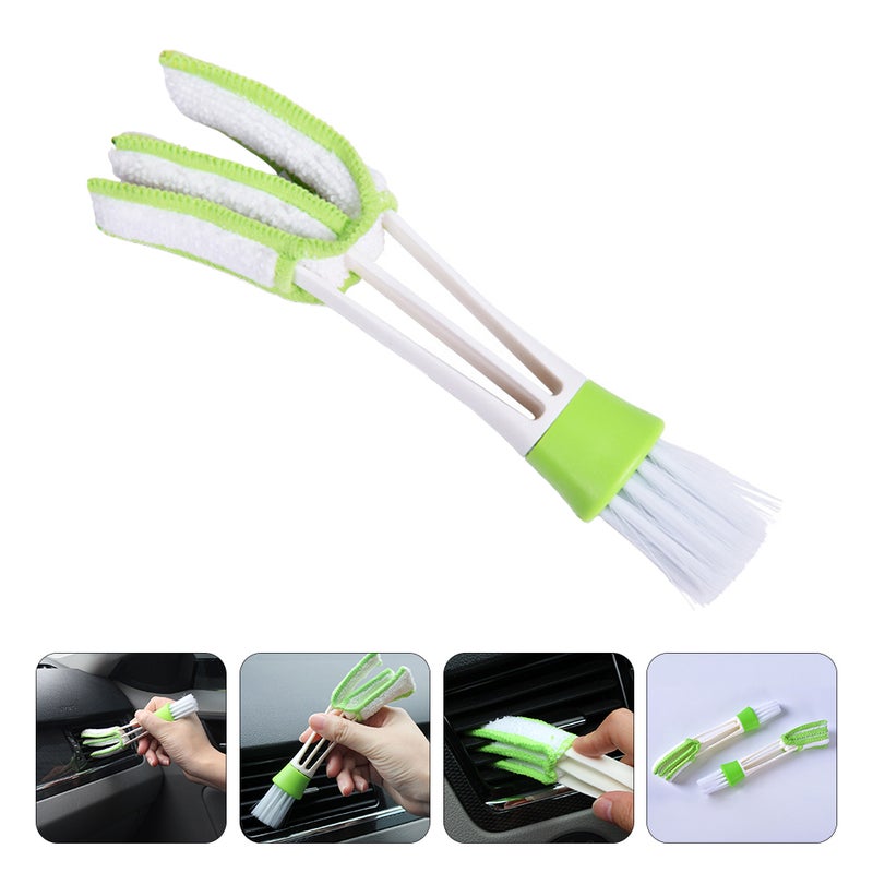Car Air Vent Brush, Double-Ended Cleaning Tool for Automotive Details and Interior Spaces - Image 4