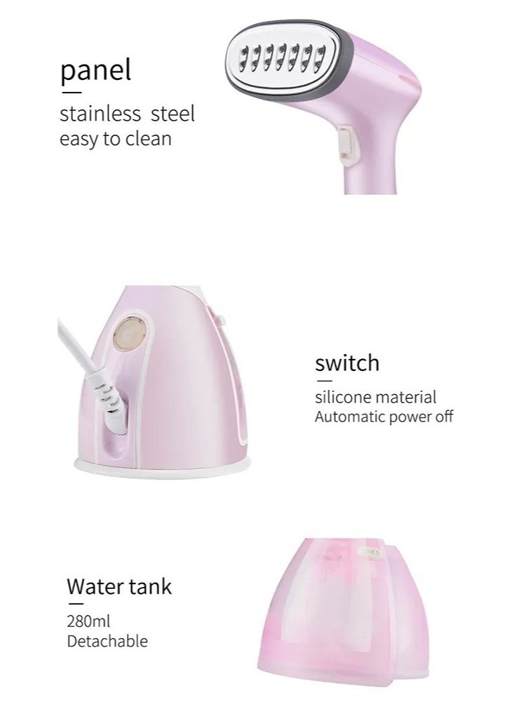 PRIMO PLUS Garment Steamer, Pink  - Image 3