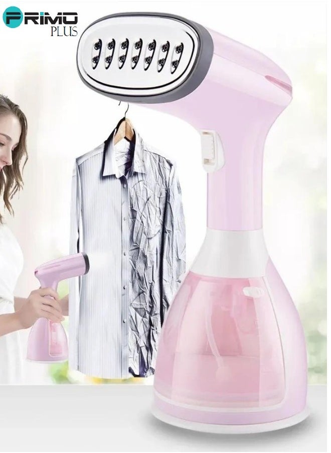 PRIMO PLUS Garment Steamer, Pink  - Image 1