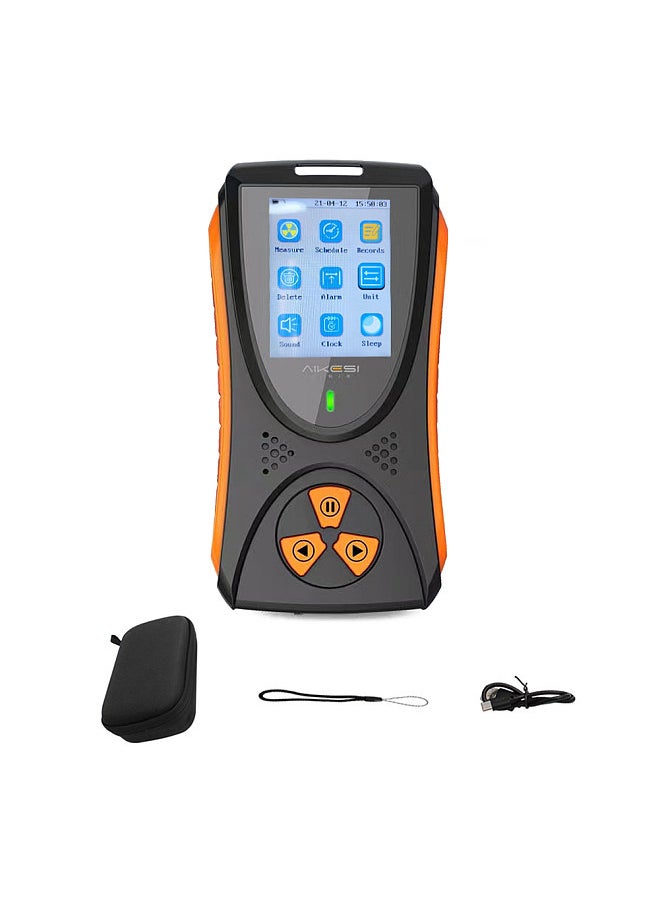 Generic - X γ Radiation Dosage Equivalent Monitor TFT Color Display Multifunctional Electromagnetic Nuclear Radiation Detector Real Time Monitoring - Image 1