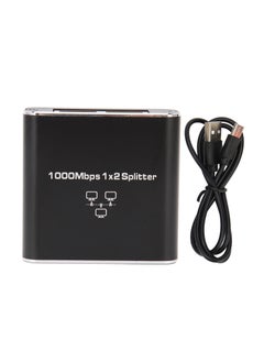 Anmi Network Hub,Gigabit Ethernet Splitter with USB Power Cable, Splitter for Cat5/5e/6/7/8 Cable(2 Devices Simultaneously Networking)  - Image 3