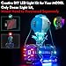 LocoLee RC Version LED Light Kit Compatible with Lego 77073 Battle Bus Fortnite Creative Lighting Set Accessories Compatible with Lego 77073 Fortnite Combat Bus No Models Only Light - Image 4