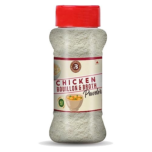 Brew Lab Chicken Bouillon & Broth Powder | For Chicken Biryanis, Gravy and Mughlai Dishes 100GM - Image 1