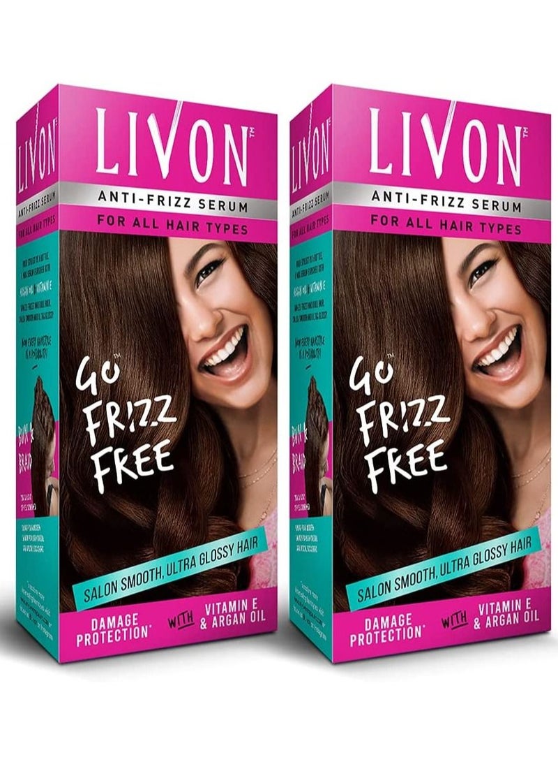 ليفون سيروم مضاد للتجعد بفيتامين هـ وزيت الأعضاء 100 مل (عبوة من قطعتين) - Image 1