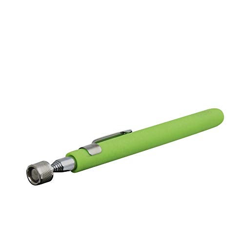 Ullman Devices Devices HT-5GR Pocket Magnetic Pick-Up Tool with Power Cap, Lifts 2-1/2 lb, 5-1/2" to 25-1/2" Length, Neon Green - Image 3