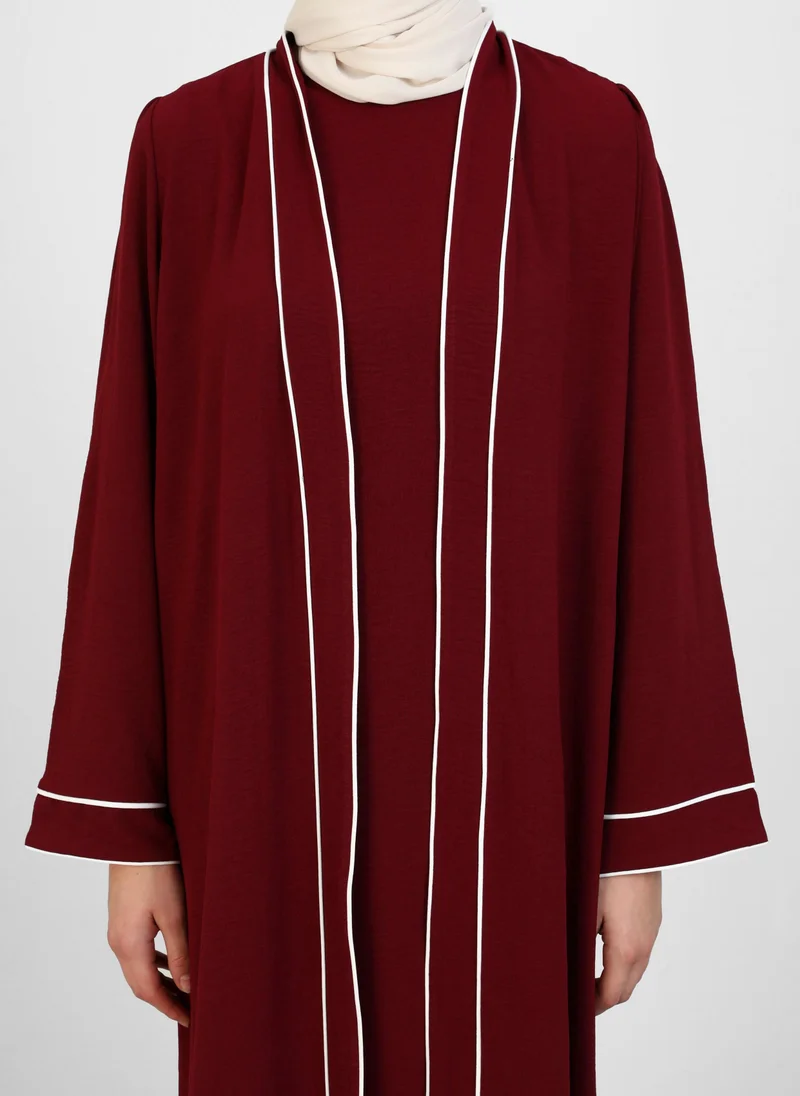 Refka by modanisa Burgundy - Suit - Refka
