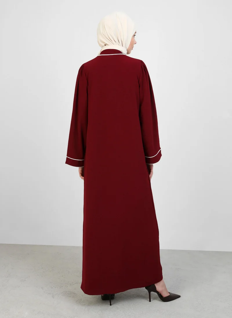 Refka by modanisa Burgundy - Suit - Refka