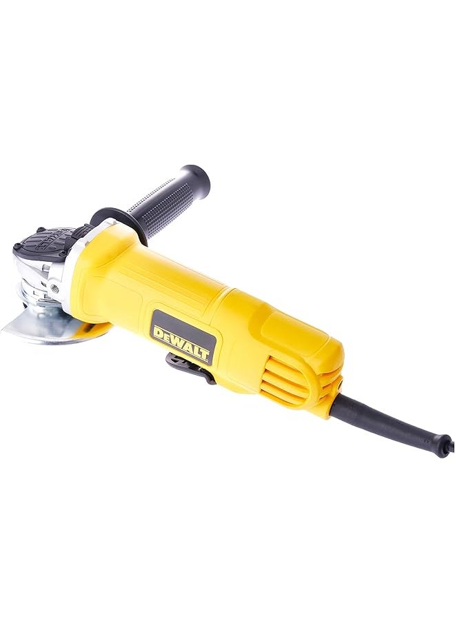 DEWALT Angle Grinder 115Mm 900W Convenient Paddle Switch Fully Leaded Stator Windings Ball Bearing Design Pop Off Brushes Abrasion Protected Motor Yellow Black Dwe4120 B53  - Image 3