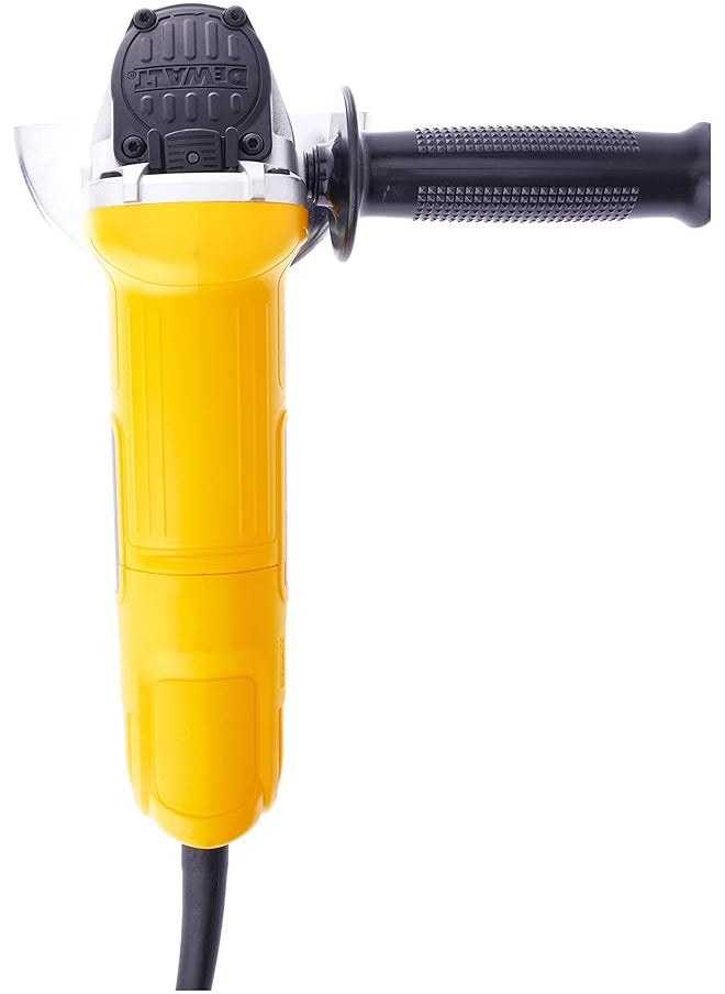 DEWALT Angle Grinder 115Mm 900W Convenient Paddle Switch Fully Leaded Stator Windings Ball Bearing Design Pop Off Brushes Abrasion Protected Motor Yellow Black Dwe4120 B53  - Image 2