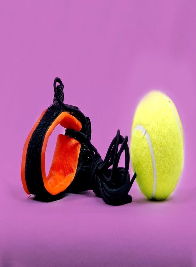 Bacchakidoo Cricket Tennis Hanging Ball for Kids Easy to Hang & Ideal for Indoor and Outdoor Hanging Cricket Practice Rope Ball for Boys and Adults (Pack of 1) - Image 4