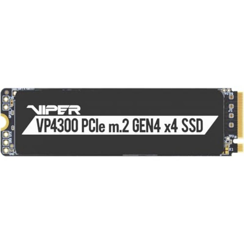 Patriot Viper VP4300 2TB M.2 2280 PCIe Gen4 x 4 Solid State Drive, Compatible with PS5 Compatible with PS5; Form factor: M.2 2280; Interface: PCIe Gen4 x 4. - Image 1