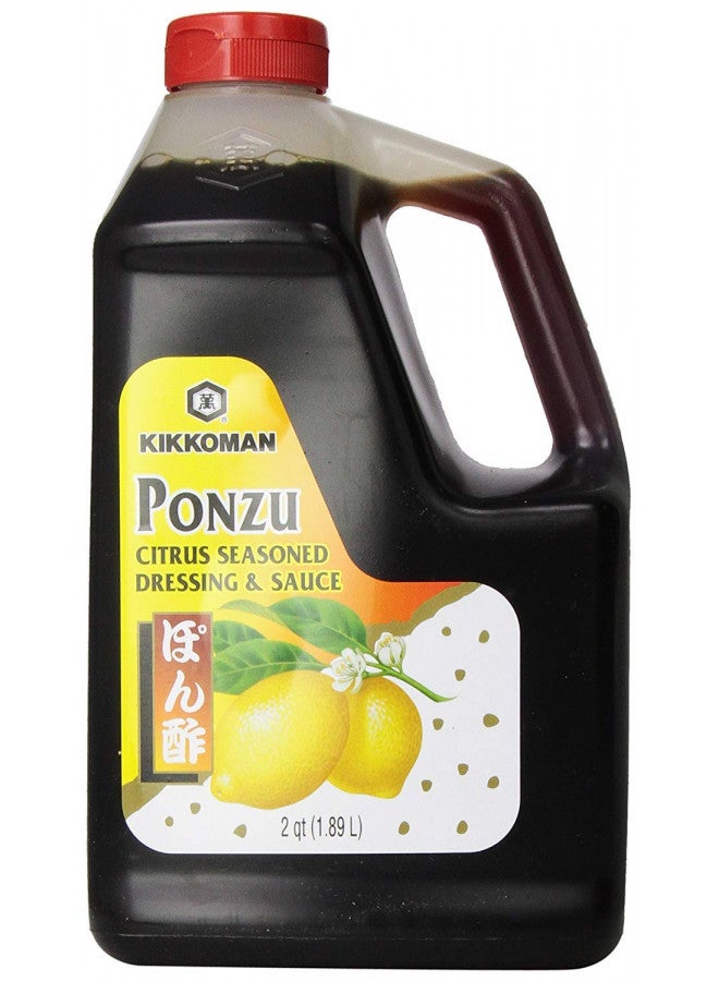 Kikkoman Ponzu Soy Sauce Food Service, Citrus,64 Ounce - Image 1