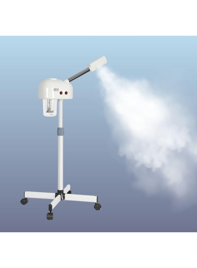 sd e-trading Facial Steamer, Professional face steamer Ozone for Beauty Salon and Spa,Adjustable standing facial steamer White, Mist Face Steamer for Facial Deep Cleaning Skin Care Equipment - Image 4