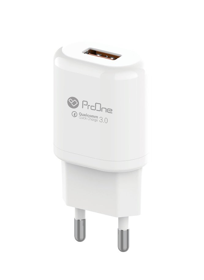 ProOne ProOne PWC550 18W Type A Charger - Fast and Reliable Charging Solution for iPhone, Samsung Galaxy, iPad, Google Pixel, and More  - Image 2