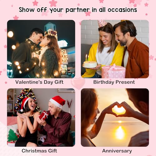 Smilelife Magnetic Couples Bracelets - His and Hers Matching Set, Forever Bracelets for Couples, Perfect Long Distance Relationship Gifts and Valentines Presents - Image 5