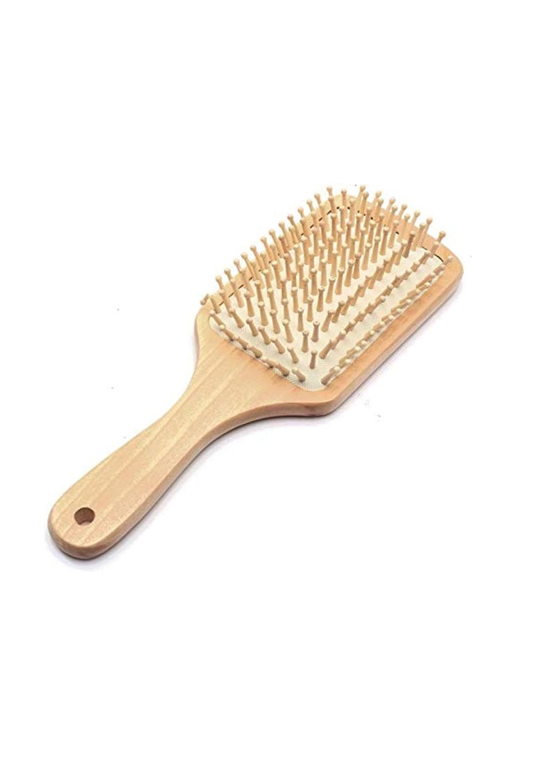 ORiTi ORiTi 1Pc Wooden Hair Vent Paddle Brush Hair Keratin Care Spa Massage Antistatic Comb Styling Brushes Tools - Image 2
