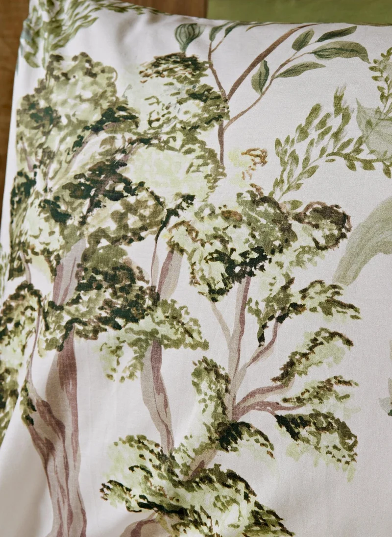 Matalan Green Woodland Toile Duvet Set