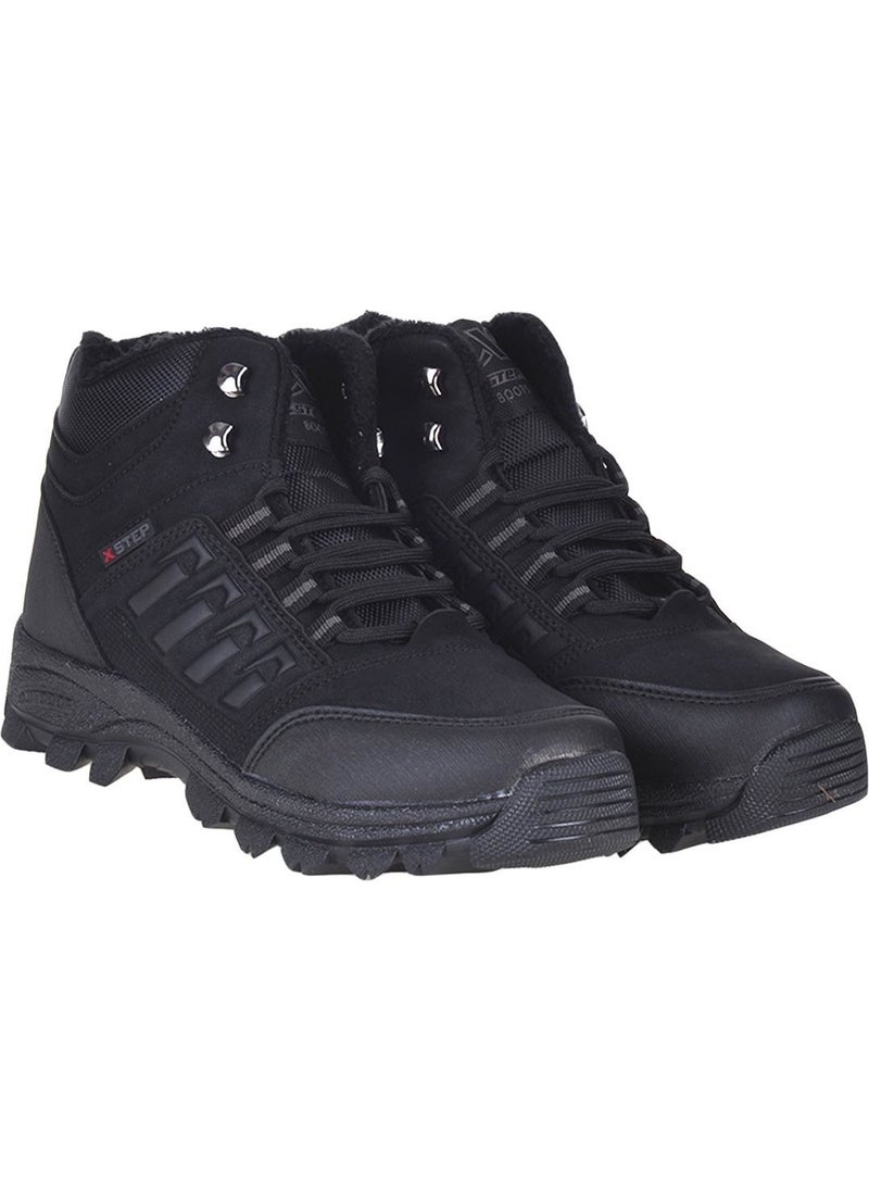 X-Step X6 Black Thermal Shearling Winter Men's Boots  - Image 1