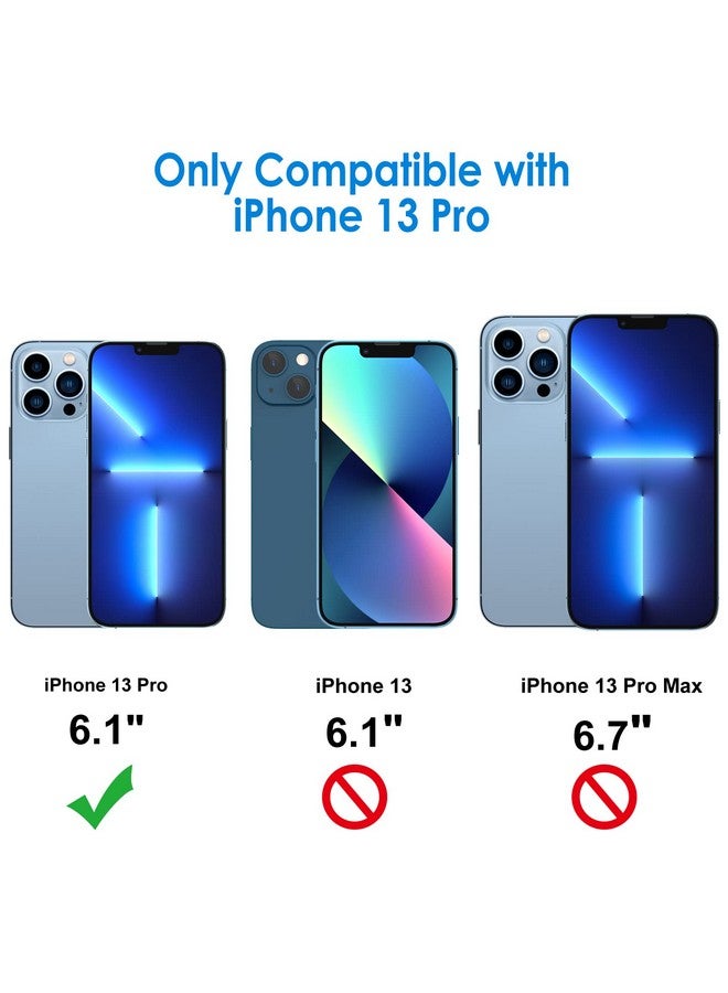 Jetech Screen Protector For Iphone 13 Pro 6.1 Inch With Camera Lens Protector Easy Installation Tool Tempered Glass Film 2 Pack Each - Image 2