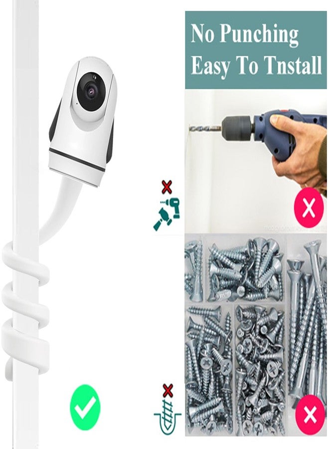 EYSAFT Baby Monitor Mount for GoodBaby SM663V3,HelloBaby HB6550/HB6550Pro/ HB6560/ HB6240/ HB65/ HB6351/ HB6339/ HB66,Blemil BL9046 BL9052,iFamily,OKAIDI - Image 4