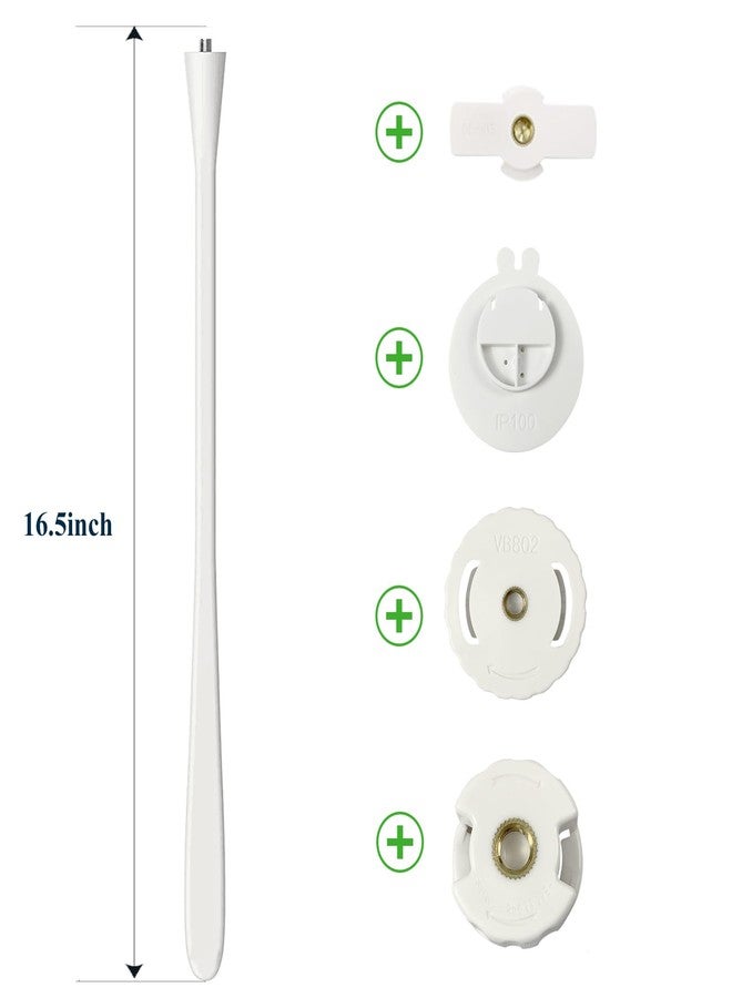 EYSAFT Baby Monitor Mount for GoodBaby SM663V3,HelloBaby HB6550/HB6550Pro/ HB6560/ HB6240/ HB65/ HB6351/ HB6339/ HB66,Blemil BL9046 BL9052,iFamily,OKAIDI - Image 3