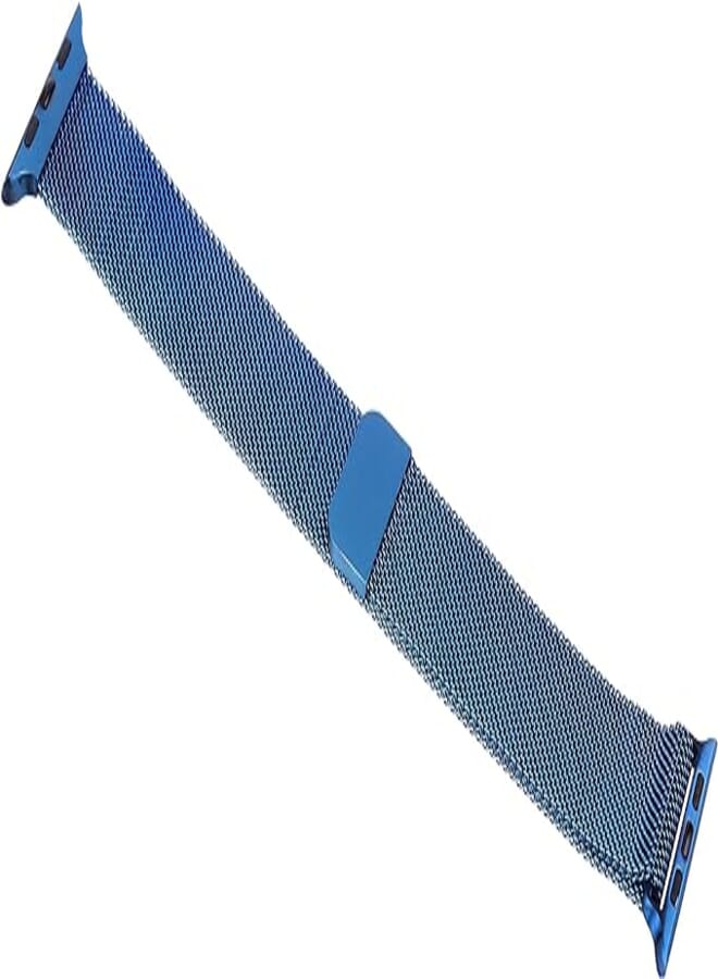 OR Magnetic metal band for apple watch, size 42-44 mm -blue