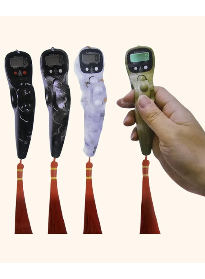 مسبحة وعداد بشاشة ليد عدد 12 قطعة لتوزيعات الهدايا والمناسبات - Image 2