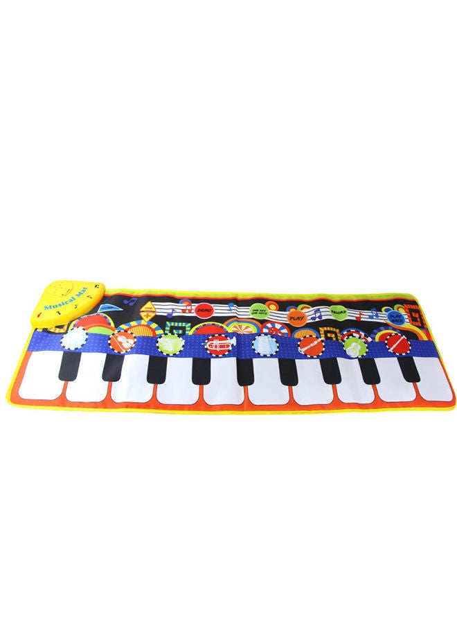 Sharpdo Sharpdo Kids Musical Mats, with 25-Sounds, Musical Toys, Toddler Music Piano Keyboard Mat Carpet, Animal Blanket Touch Playmat, Birthday Gift Toys for Baby Girls Boys (1 to 5 Years Old) 110*36cm  - Image 1
