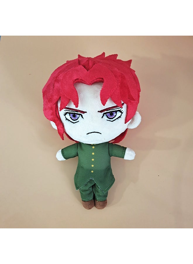 Generic Jojo Wonderful Adventure Bruno Gioruno Plush Doll Oriental War Helps Kongshitaro Doll Pillow For Hair-Color:Hua Jing Yuan Dian Ming Doll-Height:20cm  - Image 1