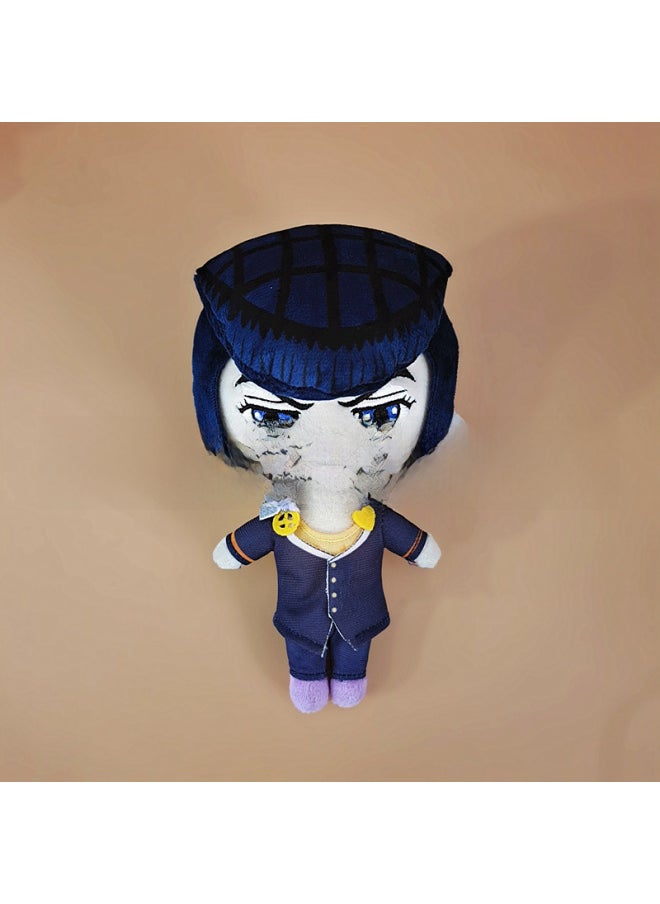 Generic Jojo Wonderful Adventure Bruno Gioruno Plush Doll Oriental War Helps Kongshitaro Doll Pillow For Hair-Color:Hua Jing Yuan Dian Ming Doll-Height:20cm  - Image 5