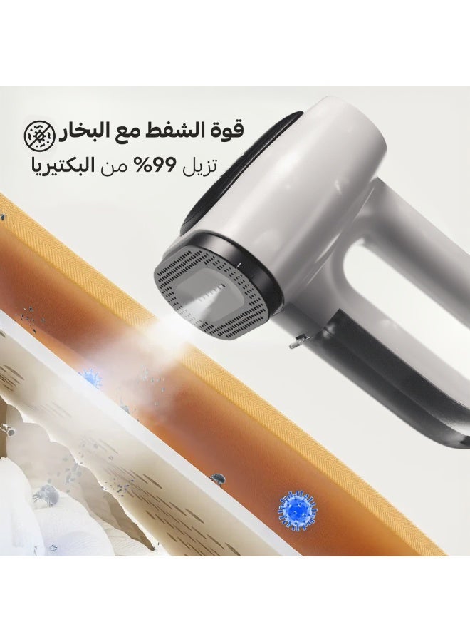 Valyo Handheld Vacuum Clothes Steamer  Suction AirIron Technology 95ml Tank Fast Dry Steam - Image 1