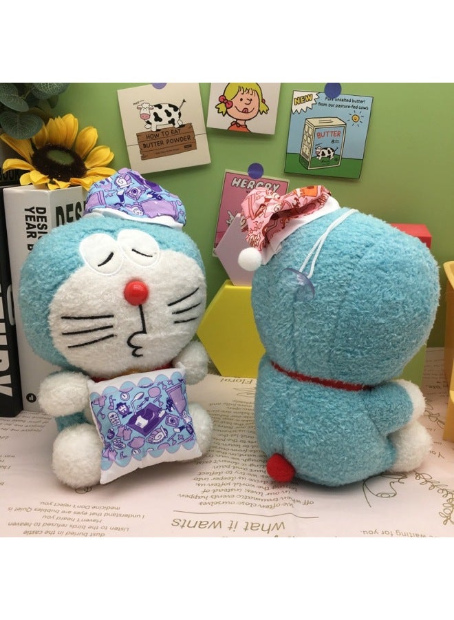 Doraemon 8 بوصة دمية آلة ألعاب من القطيفة مجموعة صغيرة من Ins Cute Expression Bag لعبة فيديو ألعاب هدايا المدينة - المواصفات: الطراز 53، اطلب بمضاعفات 12 لكل عبوة - اللون: حوالي 20 سم، يرجى الطلب بمضاعفات 12 لنمط واحد - Image 3