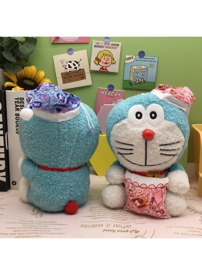 Doraemon 8 بوصة دمية آلة ألعاب من القطيفة مجموعة صغيرة من Ins Cute Expression Bag لعبة فيديو ألعاب هدايا المدينة - المواصفات: الطراز 53، اطلب بمضاعفات 12 لكل عبوة - اللون: حوالي 20 سم، يرجى الطلب بمضاعفات 12 لنمط واحد - Image 4