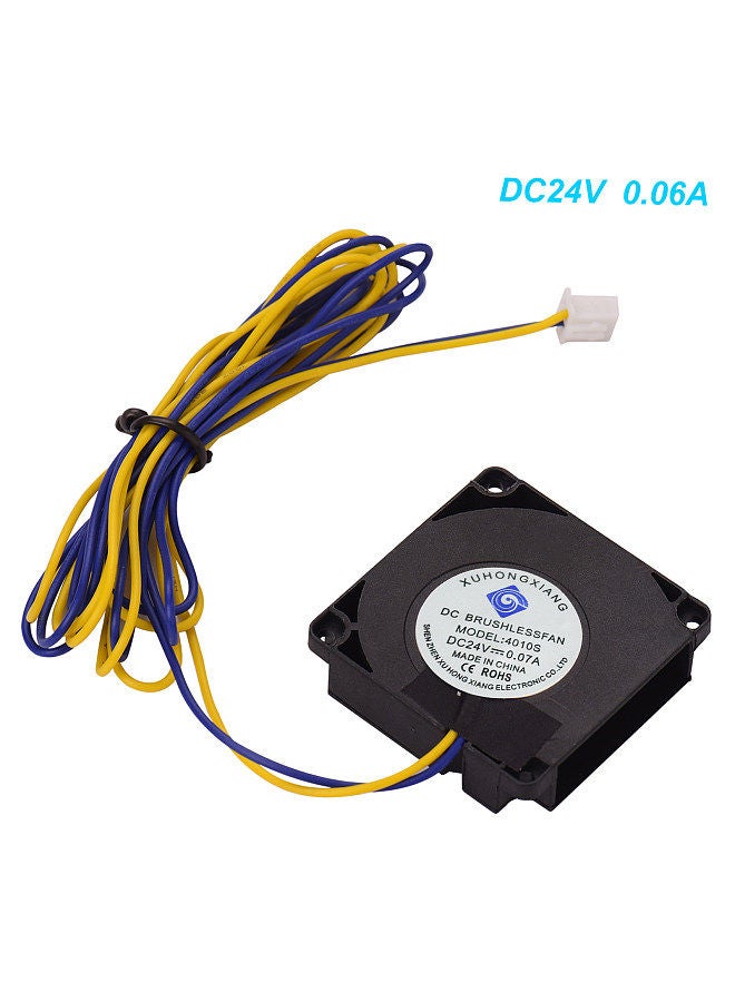 4010 Blower Fan 40 * 40 * 10mm 24V DC Extruder Hot End Cooling Fan Cooler Compatible with Creality 3 3 Pro TEVO Tornado 3D Printer