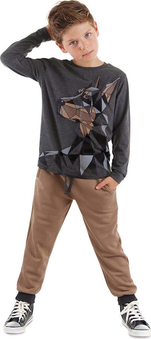Mshb&G Doberman Boy T-Shirt Trousers Set  - Image 1