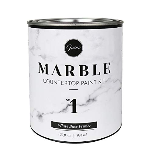 Giani Marble Countertop Paint- Step 1 White Primer (32 fl. oz.) - Image 1