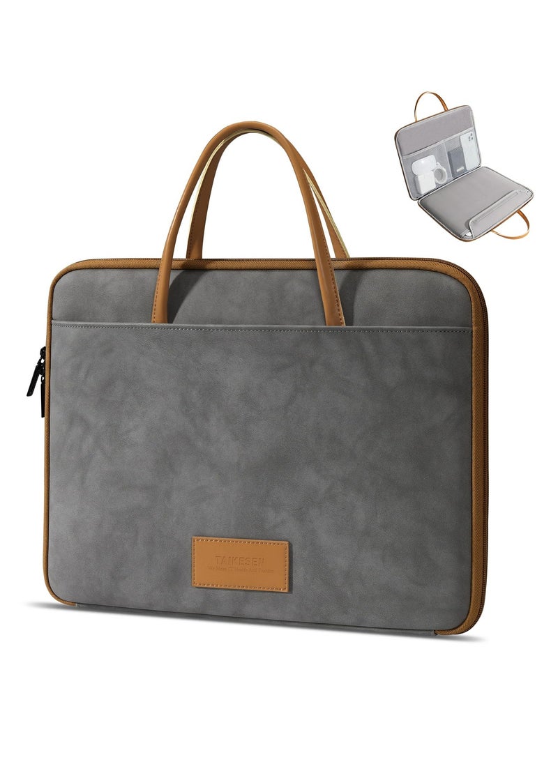 SYOSI 13-14.2 Inch Laptop Sleeve Case, Water Resistant with 3-Layer Protection, Compatible with MacBook, HP, Dell, Acer, Asus, Lenovo Notebooks, Computer Carrying Bag  - Image 1